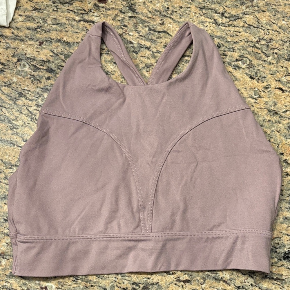 Alphalete Dusty Purple Sports Bra